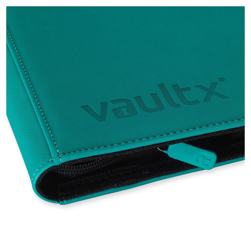 VaultX EXO-TEC® Zip Binder 9 Pockets Ocean Blue — Álbum 360 Cartas