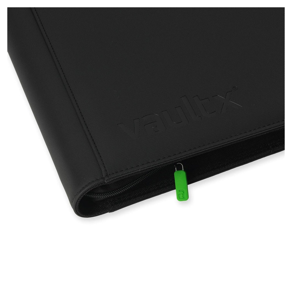 VaultX EXO-TEC® Zip Binder XXL 16 Pockets Signature Black — Álbum 1088 Cartas