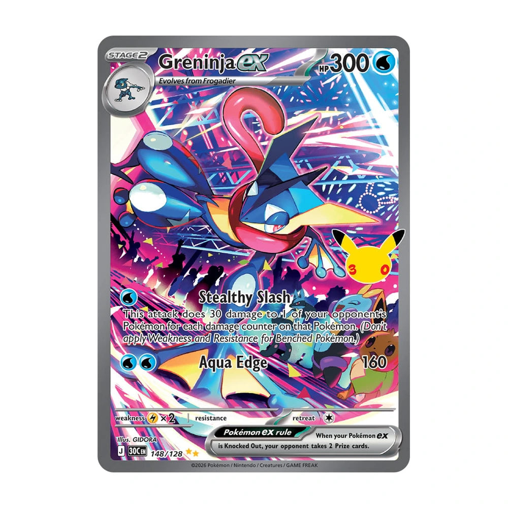 Colección Greninja ex Celebración 30.º Aniversario 30C - Español