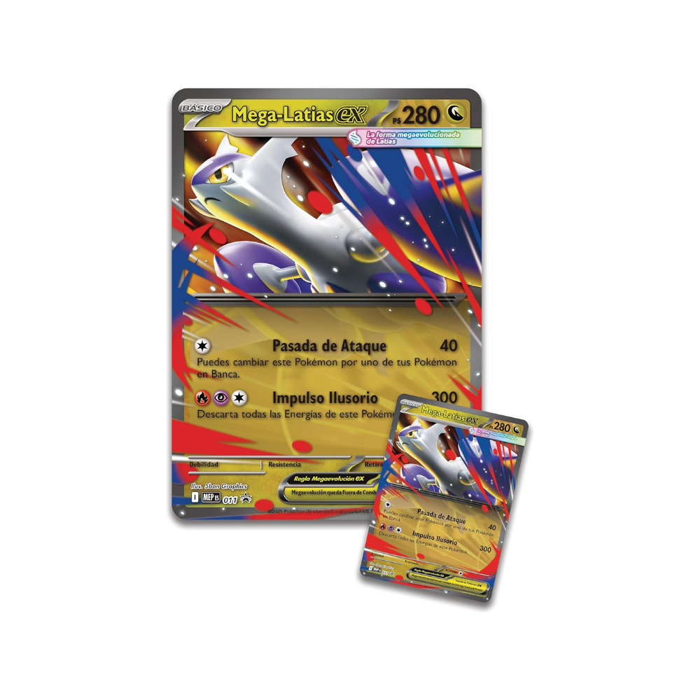 Caja Mega Latias Ex - Español
