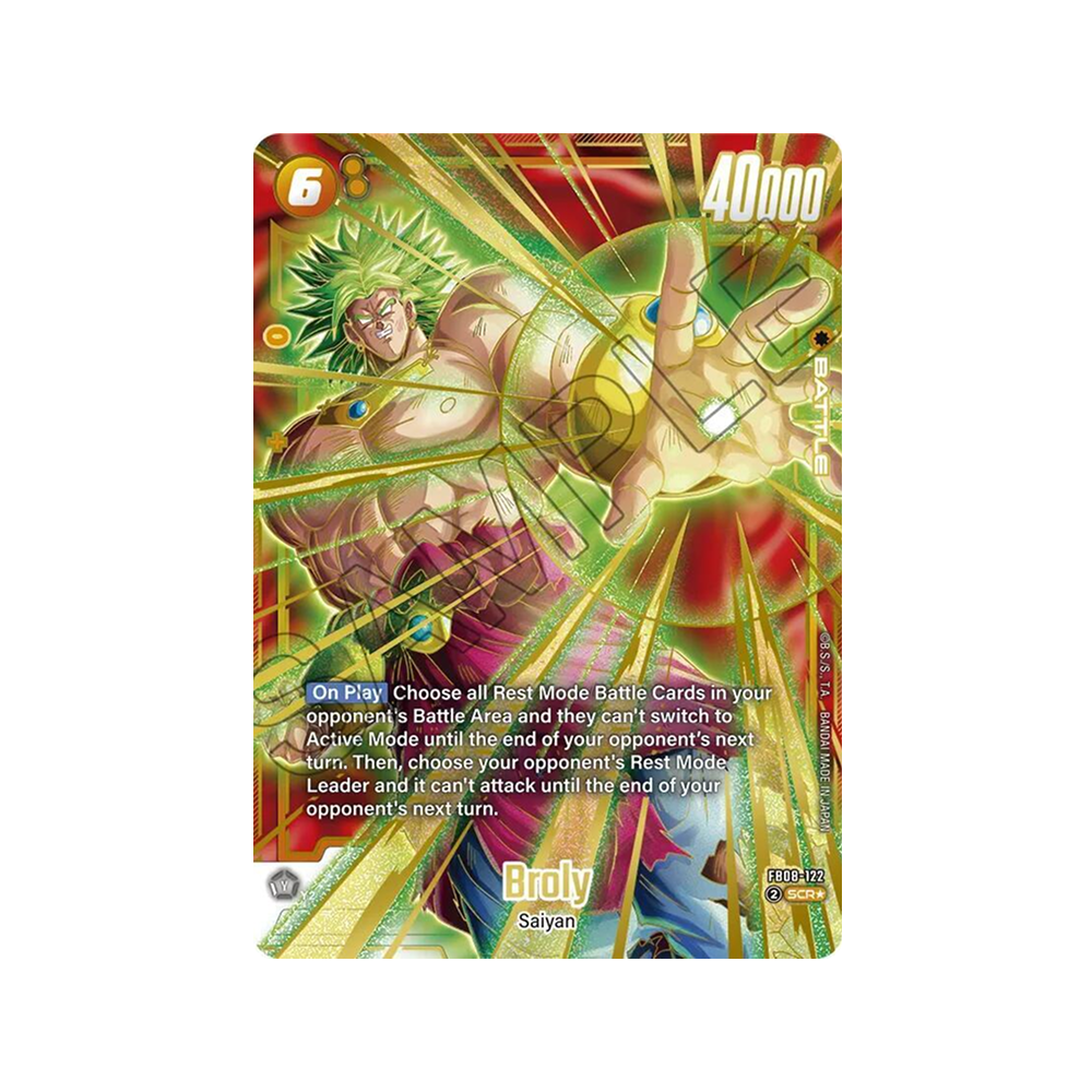 Caja FB08 Saiyan's Pride - Japonés
