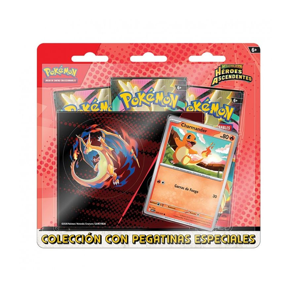 Colección de pegatinas especiales - Héroes Ascendentes