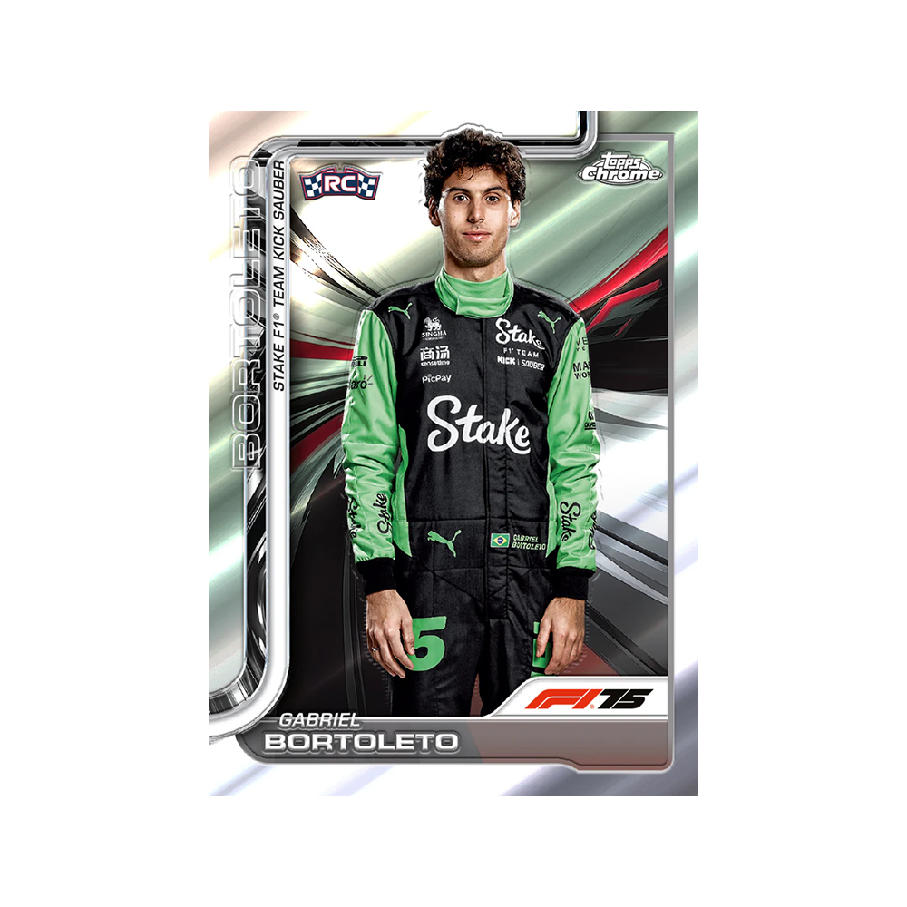 F1 2025 Topps Chrome Value Box