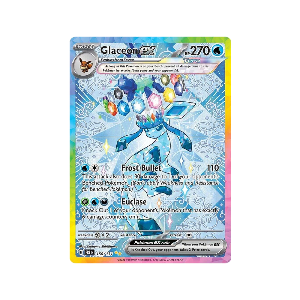 Mini Lata Prismatic Evolutions - Inglés