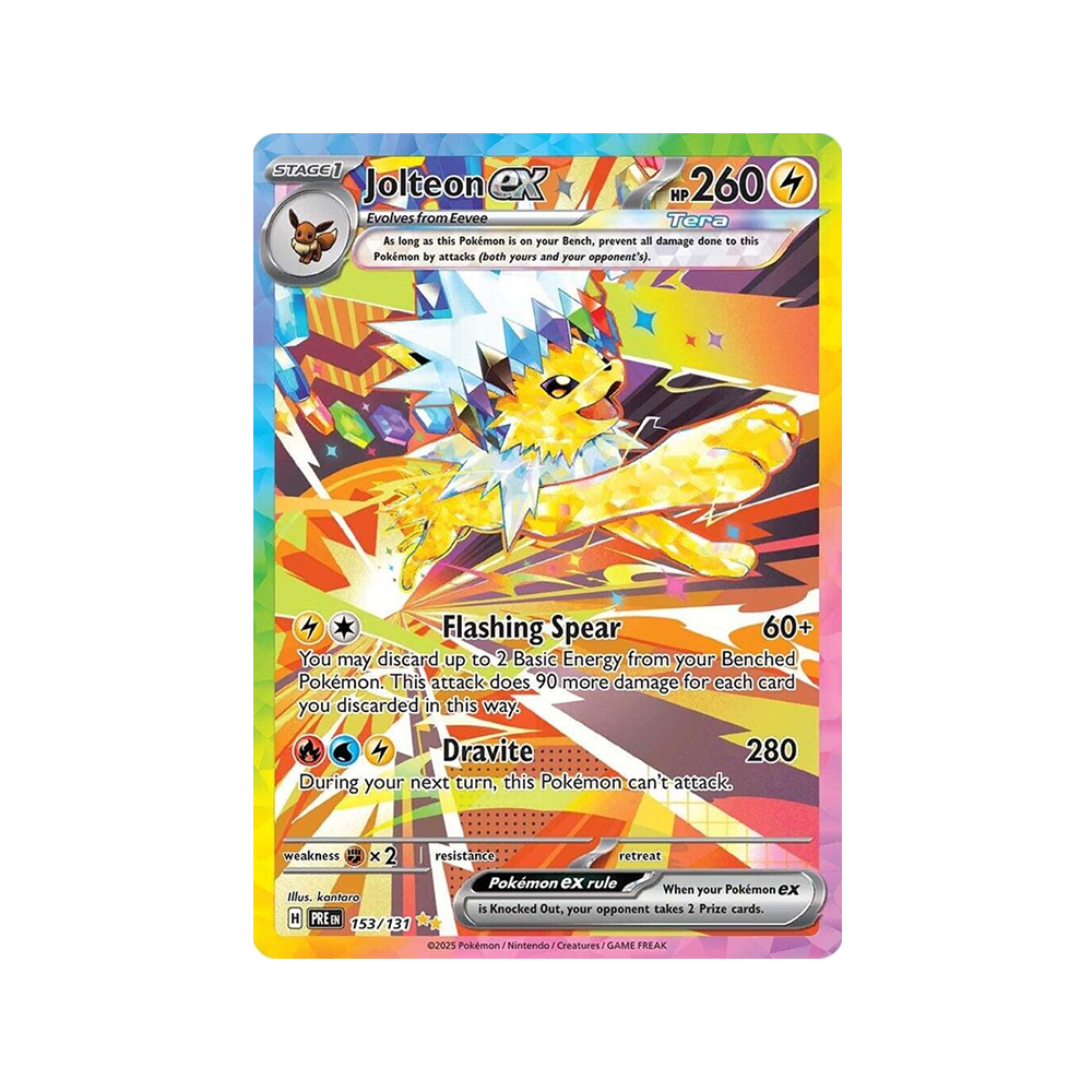 Mini Lata Prismatic Evolutions - Inglés