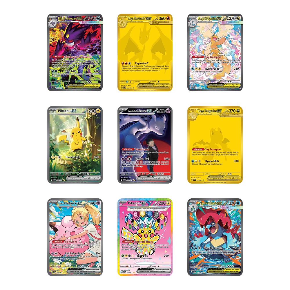 Colección de pegatinas especiales - Héroes Ascendentes