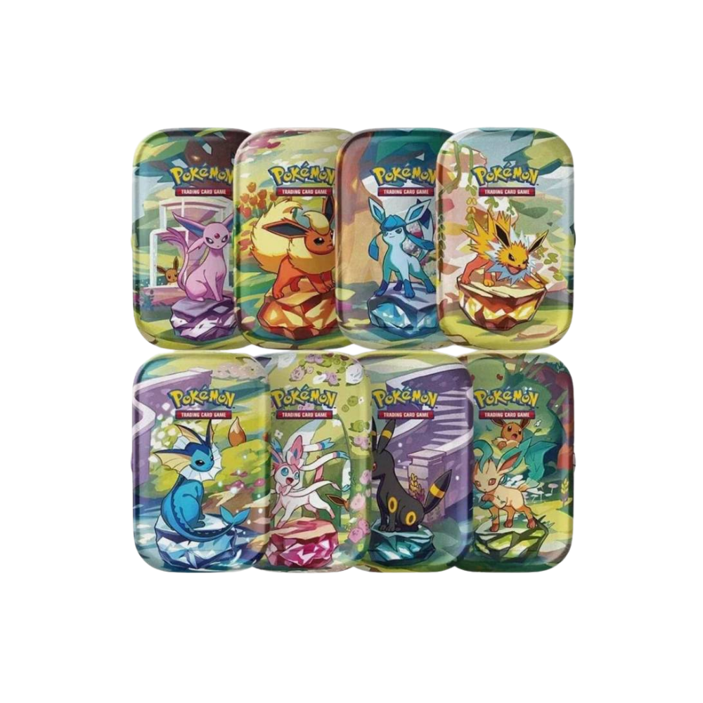 Mini Lata Prismatic Evolutions - Inglés