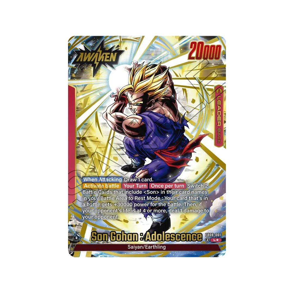 Caja FB08 Saiyan's Pride - Japonés