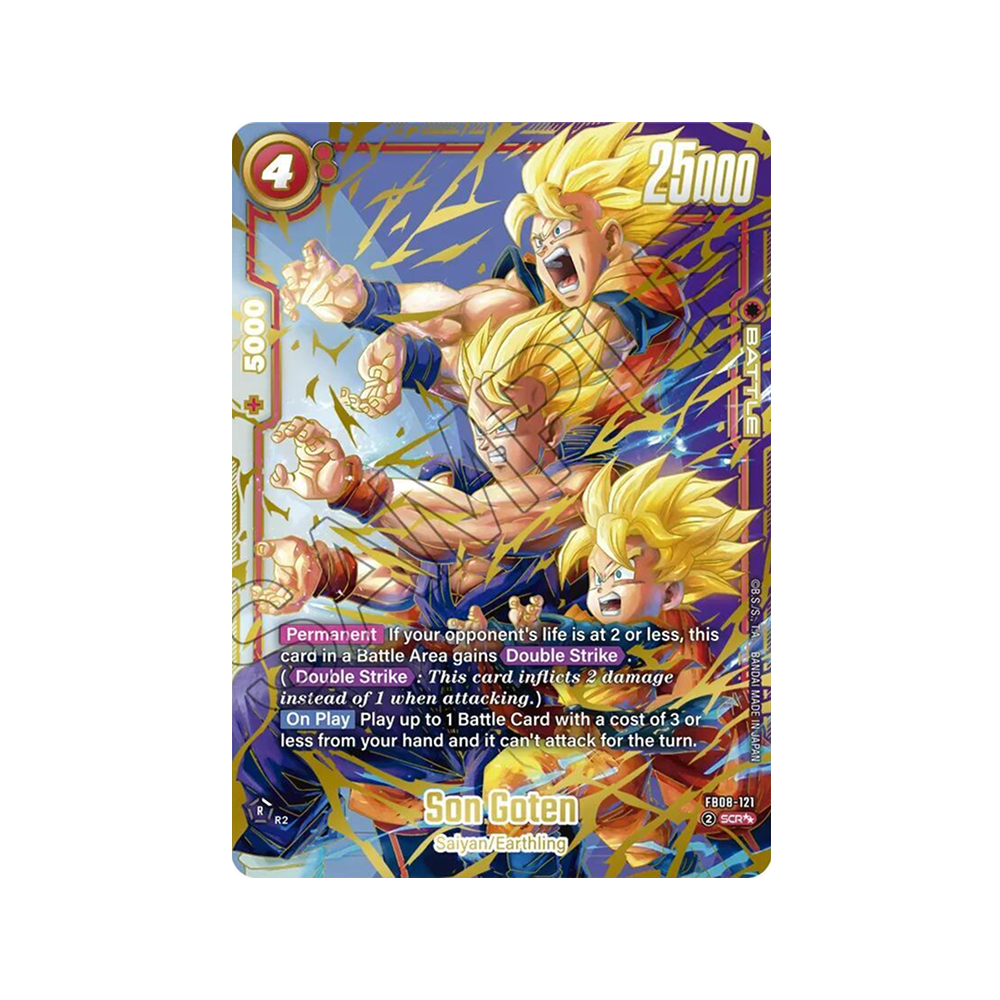 Caja FB08 Saiyan's Pride - Japonés