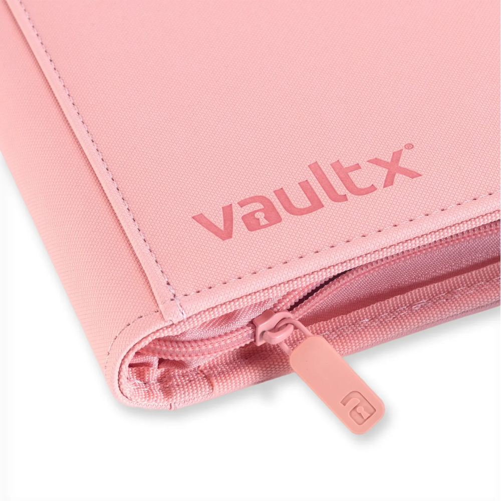 VaultX EXO-TEC Zip Binder 4 Pockets Just Pink – Álbum 160 Cartas