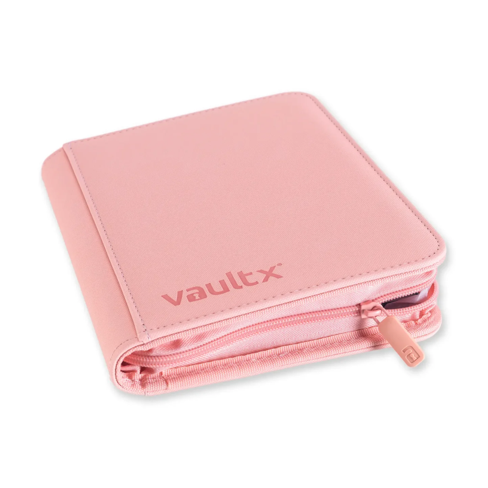 VaultX EXO-TEC Zip Binder 4 Pockets Just Pink – Álbum 160 Cartas