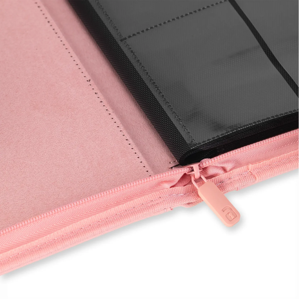 VaultX EXO-TEC Zip Binder 4 Pockets Just Pink – Álbum 160 Cartas