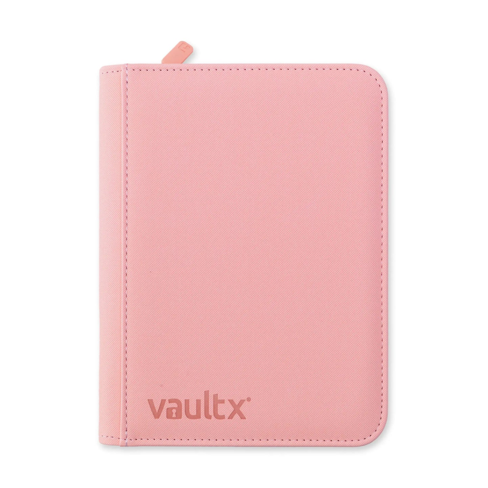 VaultX EXO-TEC Zip Binder 4 Pockets Just Pink – Álbum 160 Cartas