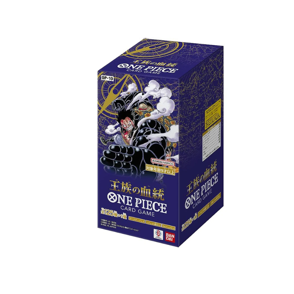 Caja One Piece OP10 Royal Blood Return to DressRosa en Japonés para juego de cartas coleccionables