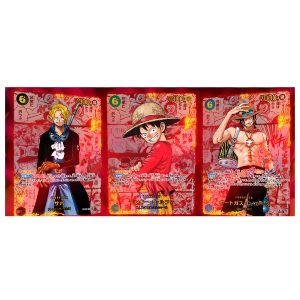 Tarjetas de colección OP-13 Carrying On His Will en Japonés con personajes populares de anime