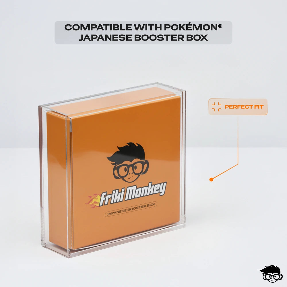Caja Acrílica para Booster Box Japonesa Pokémon - Friki Monkey