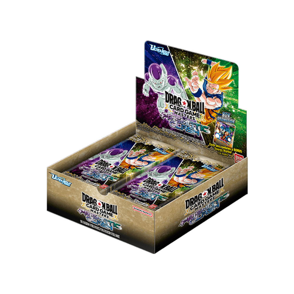 Dragon Ball Card Game Masters B28 Prismatic Clash - Booster Box (24 sobres) - Inglés
