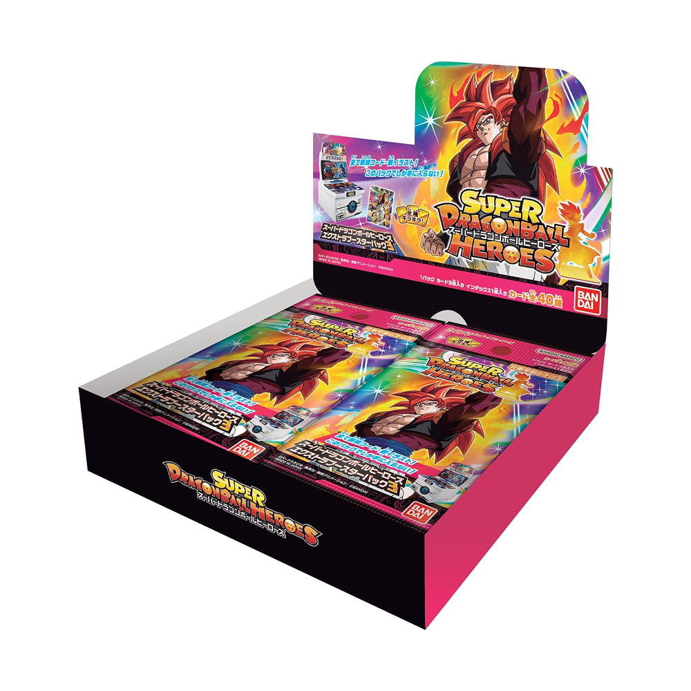 Super Dragon Ball Heroes - Extra Booster Pack 3 - Japonés