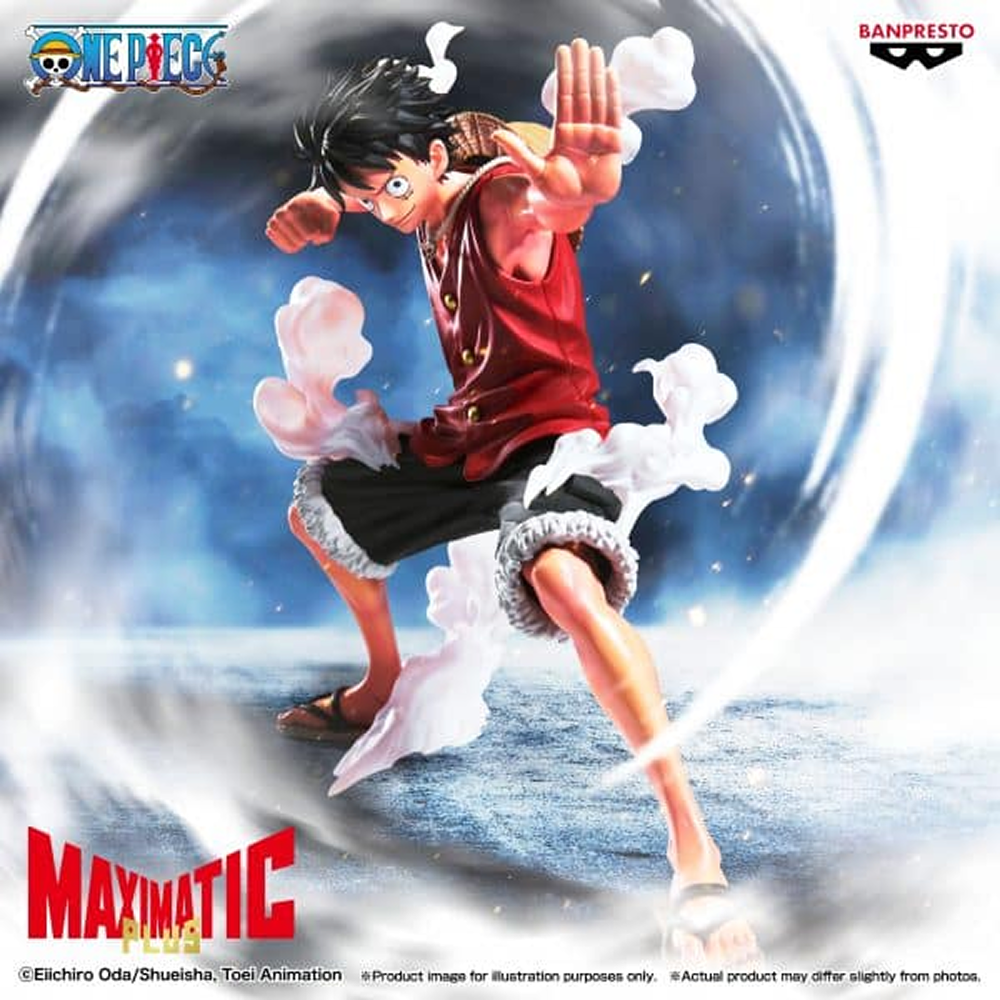 Figura One Piece Maximatic Plus Monkey D. Luffy (21 cm) - Banpresto
