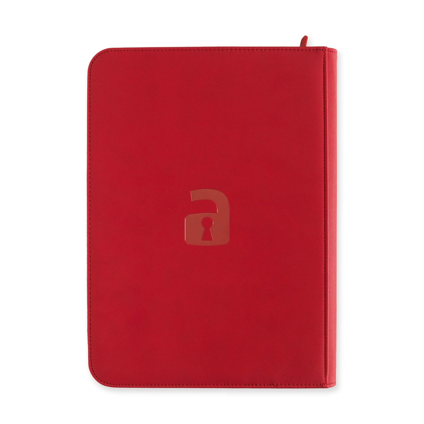 VaultX EXO-TEC Zip Binder 9 Pockets – Álbum Premium 360 Cartas con Cremallera Rojo