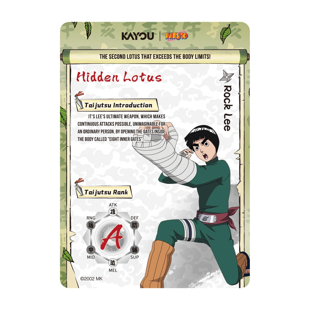 Caja Naruto Kayou Earth Scroll Gold Serie 1 - Inglés