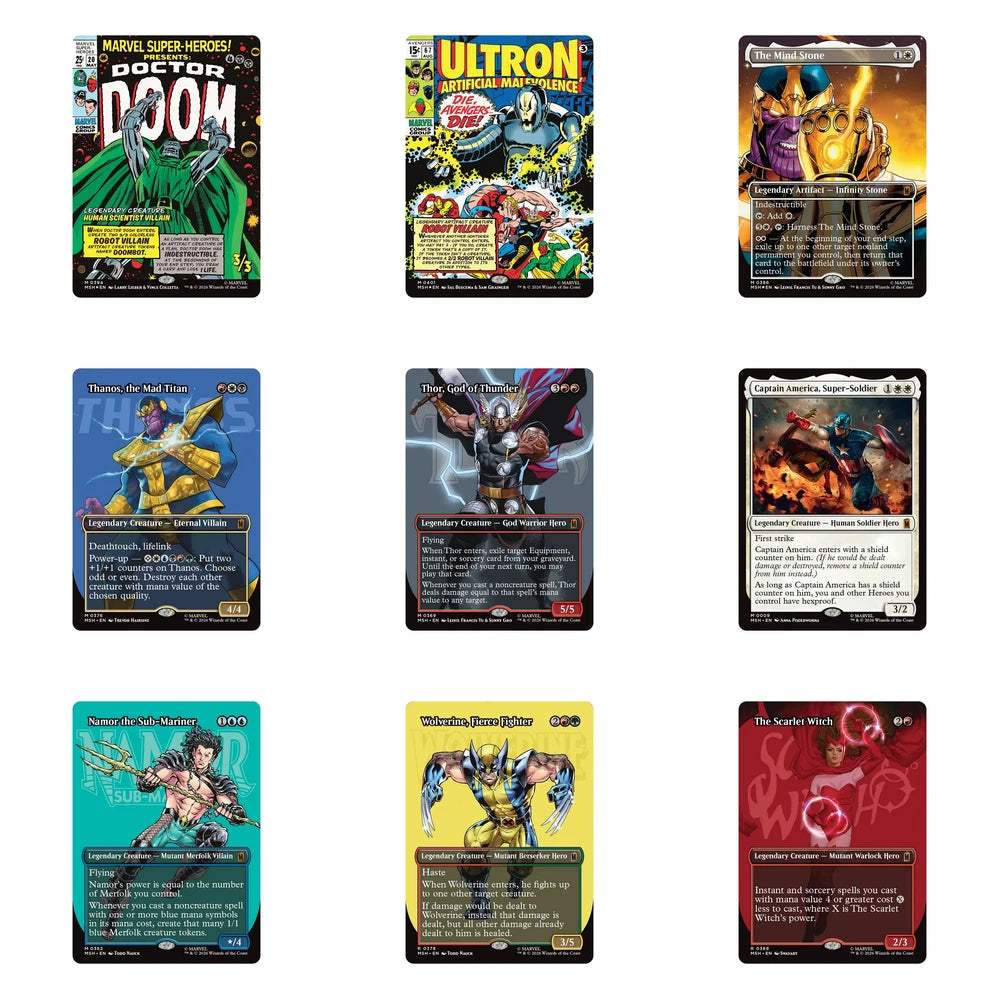Sobre Play Booster Marvel Super Heroes - Inglés