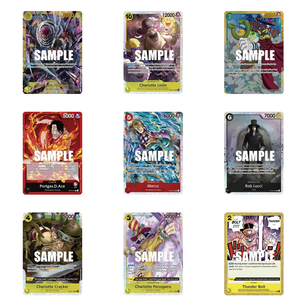 Sobre OP03 Mighty Enemies - Japonés