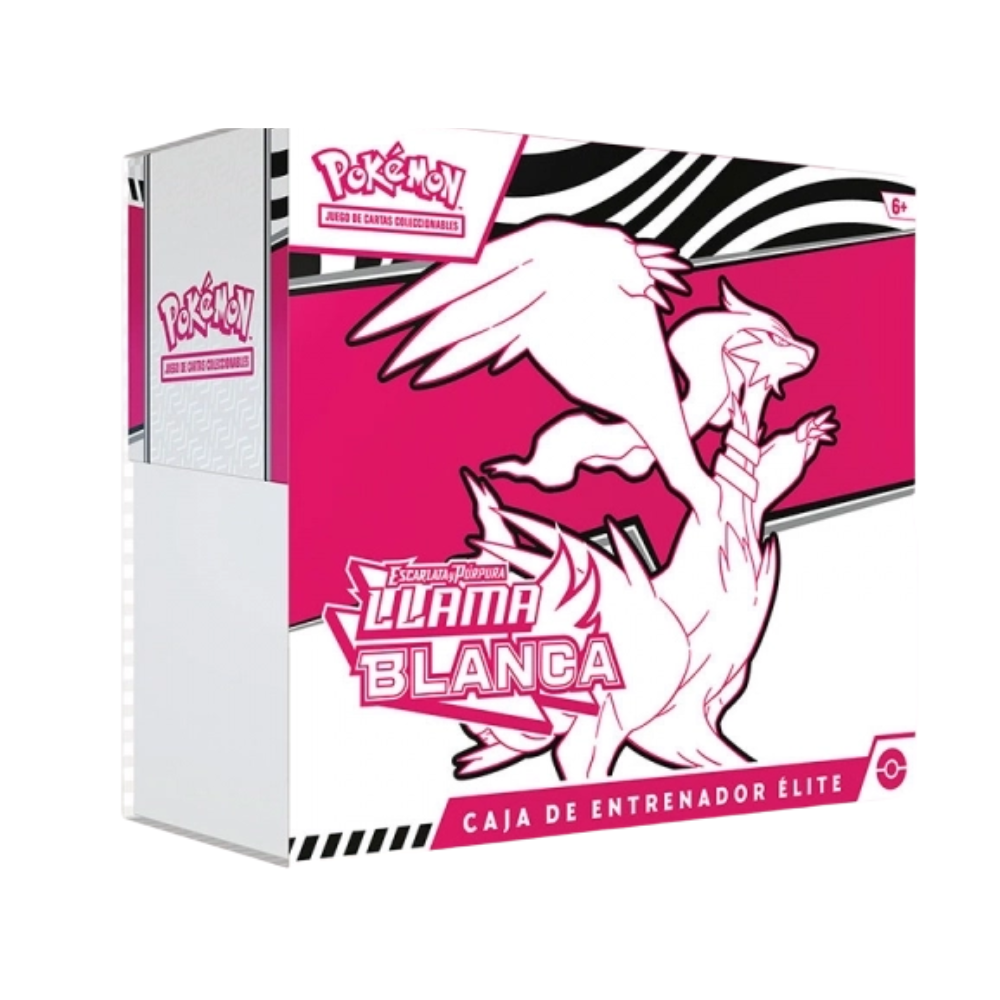 Caja de Entrenador Llama Blanca en Español caja de sobres Pokémon TCG Metamorph Center
