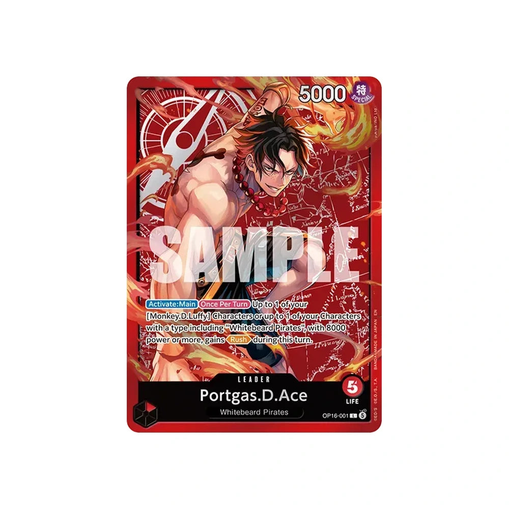 Set Sail Deck Set SD01 Luffy y Ace - Inglés