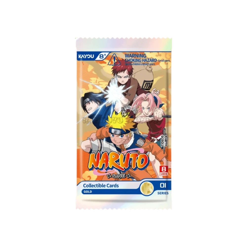 Sobre Naruto Kayou Earth Scroll Gold Serie 1 - Inglés