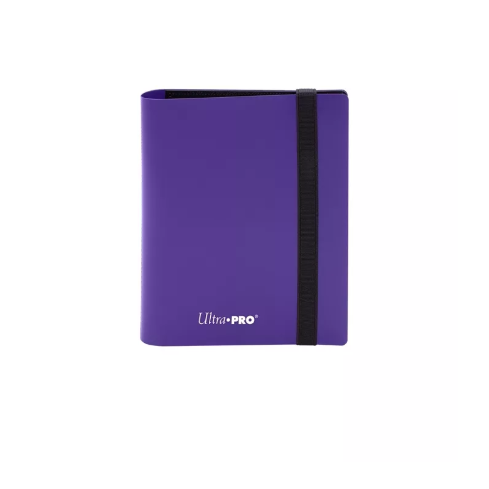 Álbum 4 bolsillos PRO-Binder Eclipse morado Ultra Pro con diseño elegante y práctico para coleccionistas