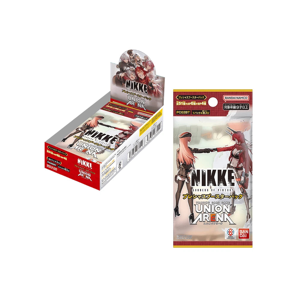 Union Arena Precious Booster Pack NIKKE PC02BT - Japonés