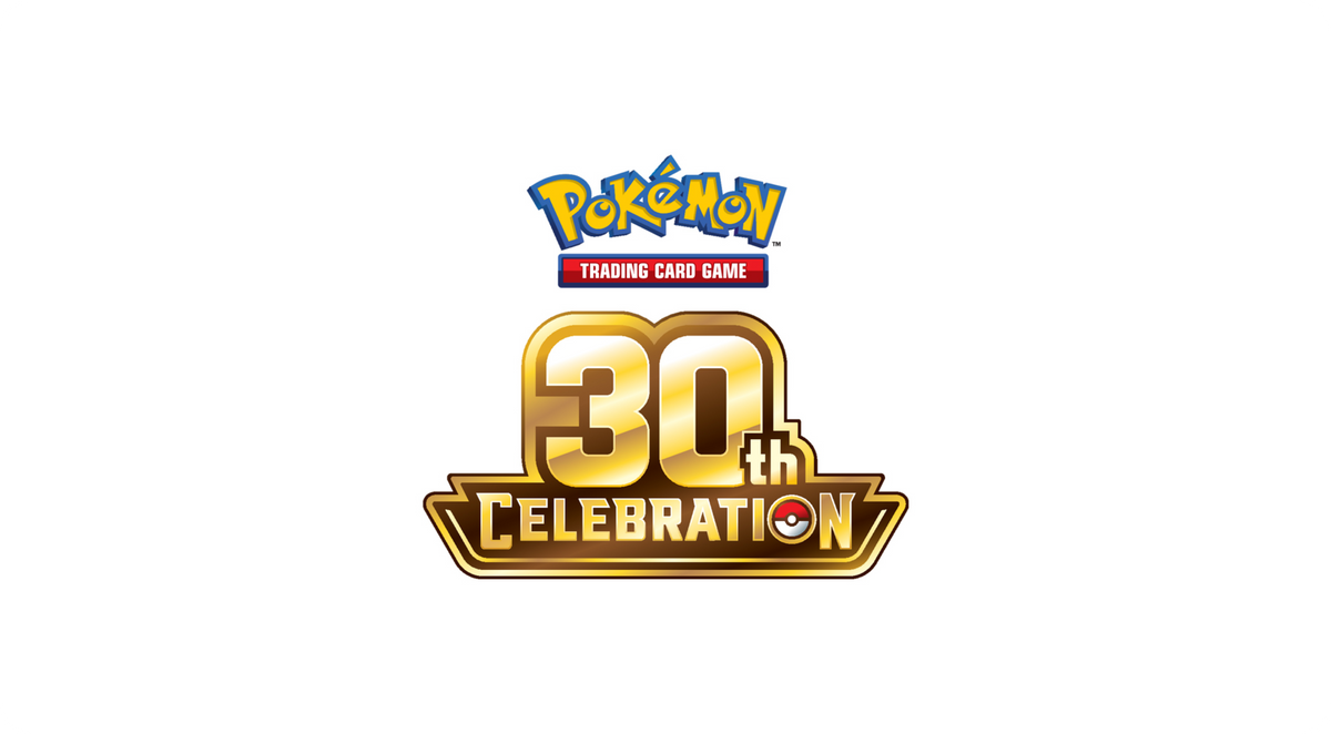 Logo de Pokémon TCG 30th Celebration, el set del 30 aniversario