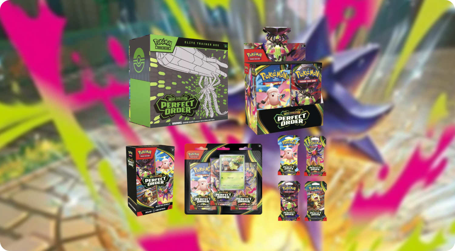 Mega Evolution Perfect Order: todo lo que necesitas saber del nuevo set