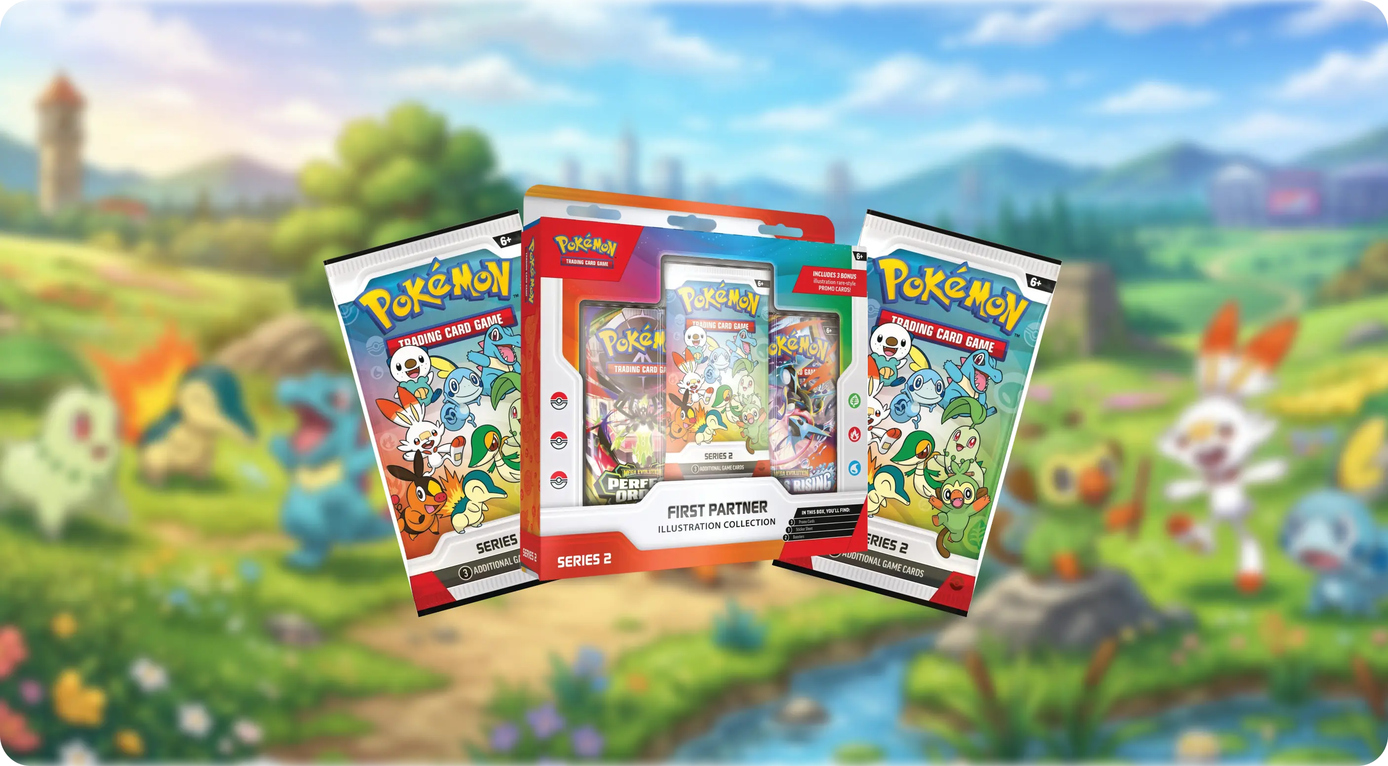 First Partner Illustration Collection Series 2: Starters de Johto, Unova y Galar en Illustration Rare