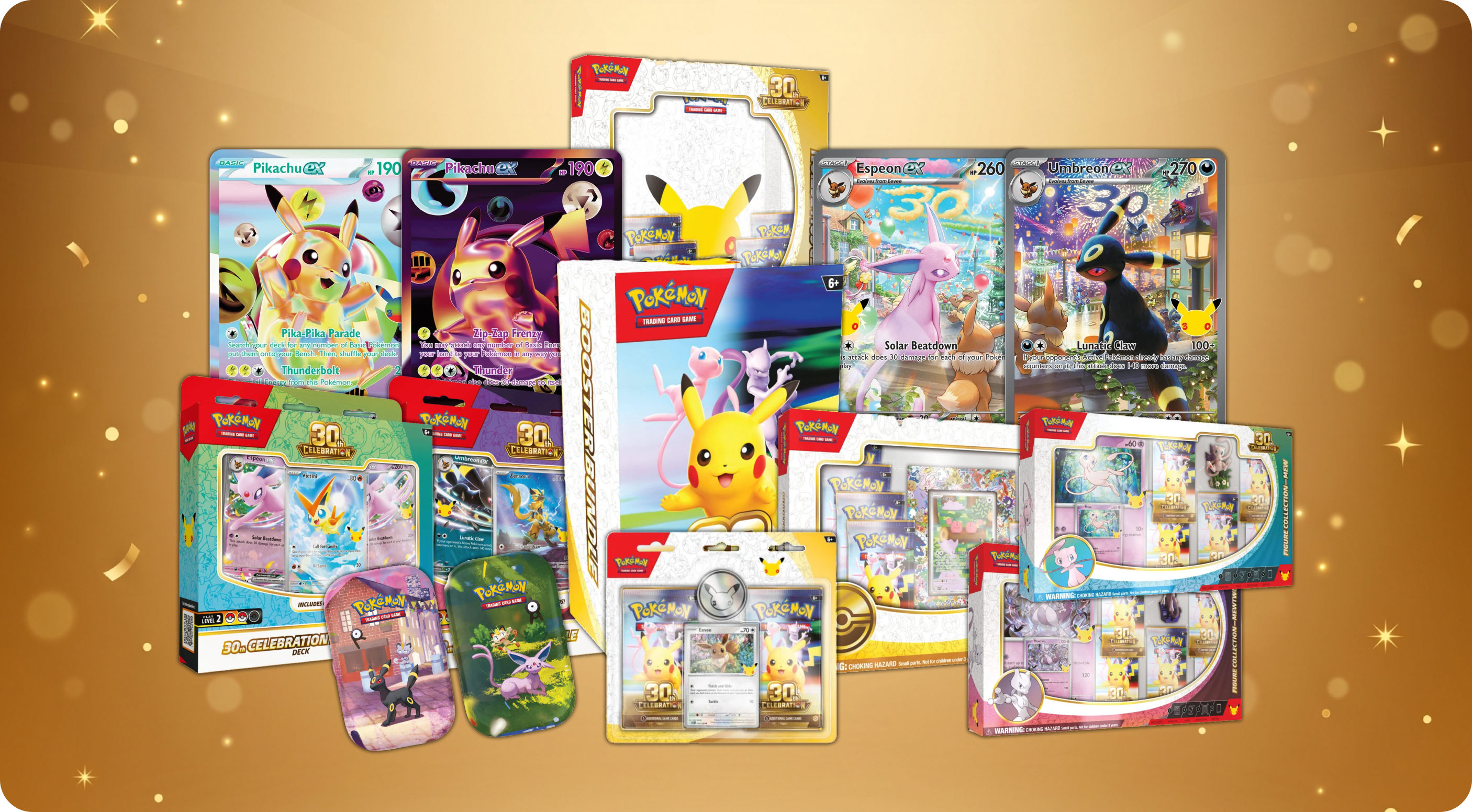 GUÍA 30 Aniversario de Pokémon: todos los productos en occidente