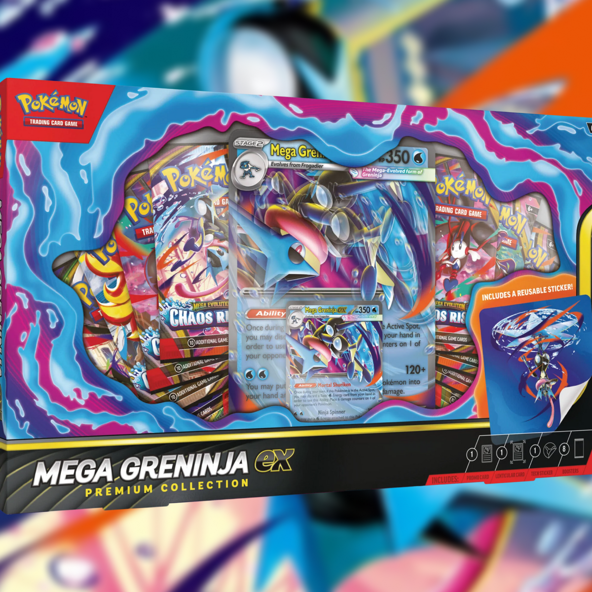 Mega Greninja ex Premium Collection: contenido y fecha (julio 2026)