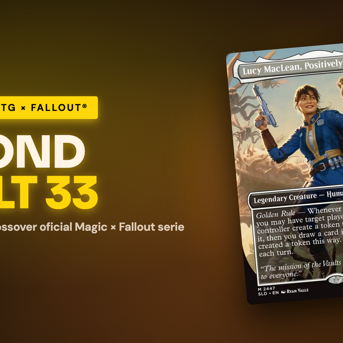 Secret Lair Fallout Beyond Vault 33: guía MTG