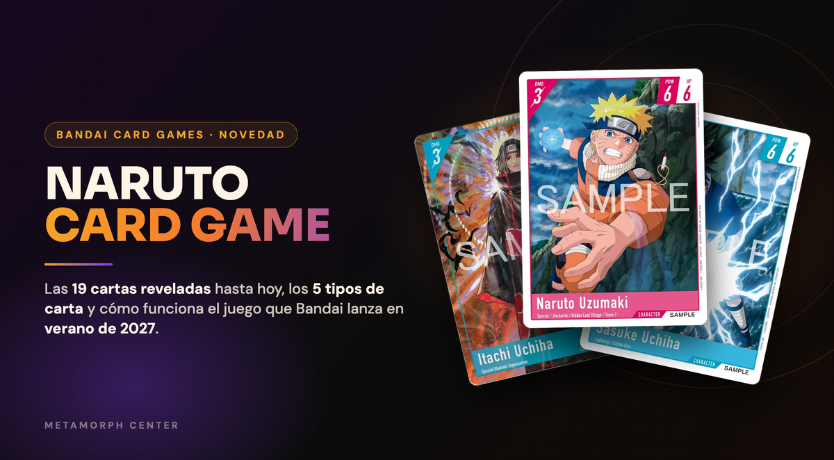 その他 NARUTO Card game Naruto Card Game: cartas reveladas y cómo se juega