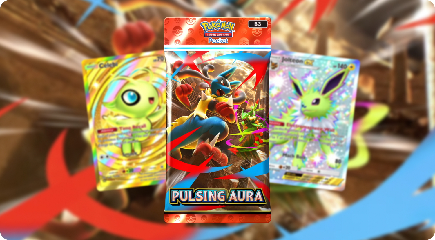 Pulsing Aura (B3): las 234 cartas del nuevo set de Pokémon TCG Pocket