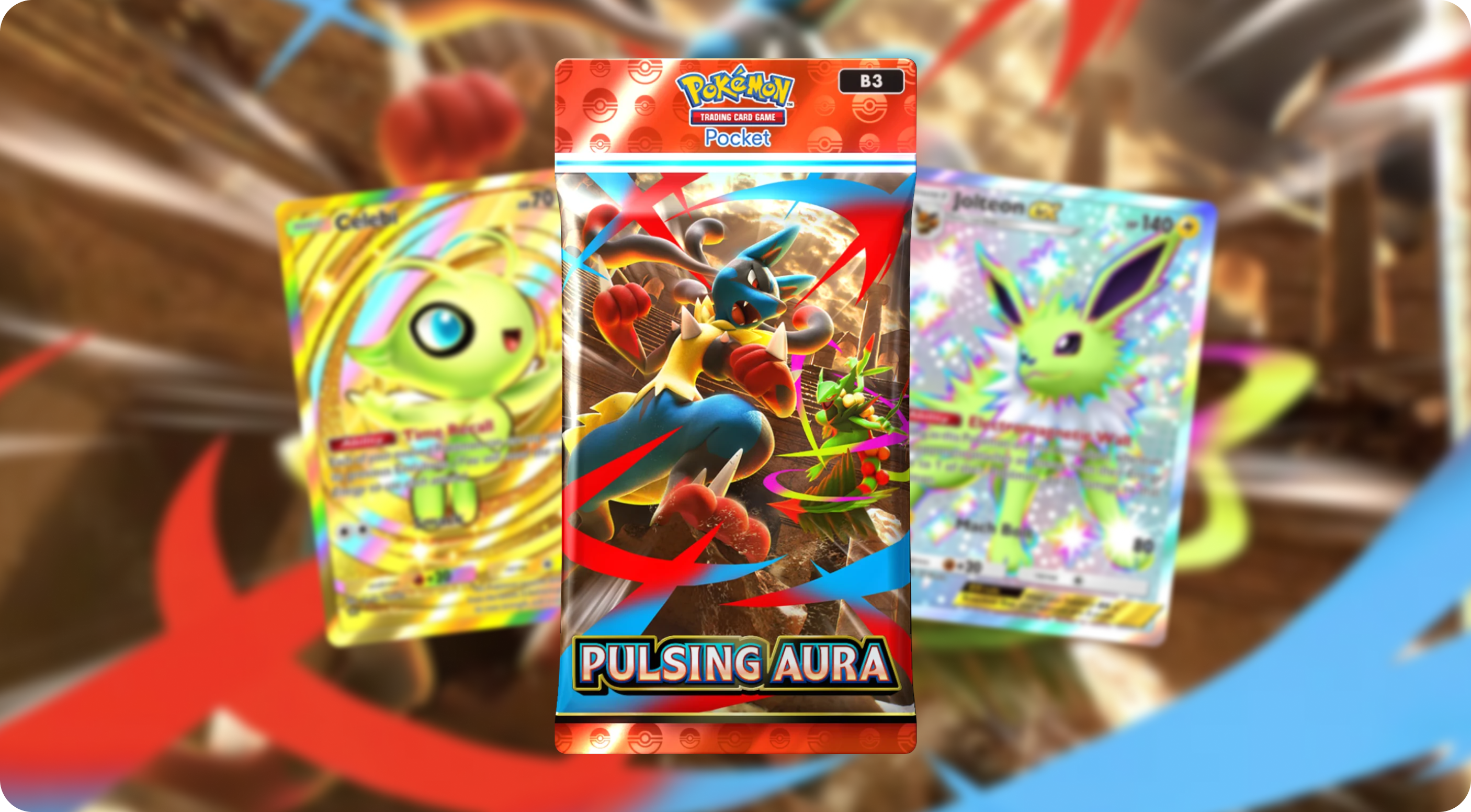 Pulsing Aura (B3): las 234 cartas del nuevo set de Pokémon TCG Pocket