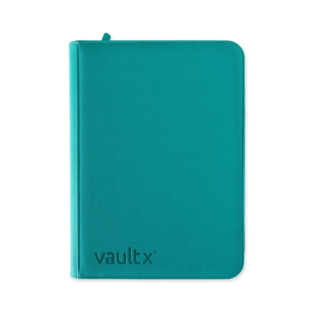 VaultX EXO-TEC® Zip Binder 9 Pockets Ocean Blue — Álbum 360 Cartas