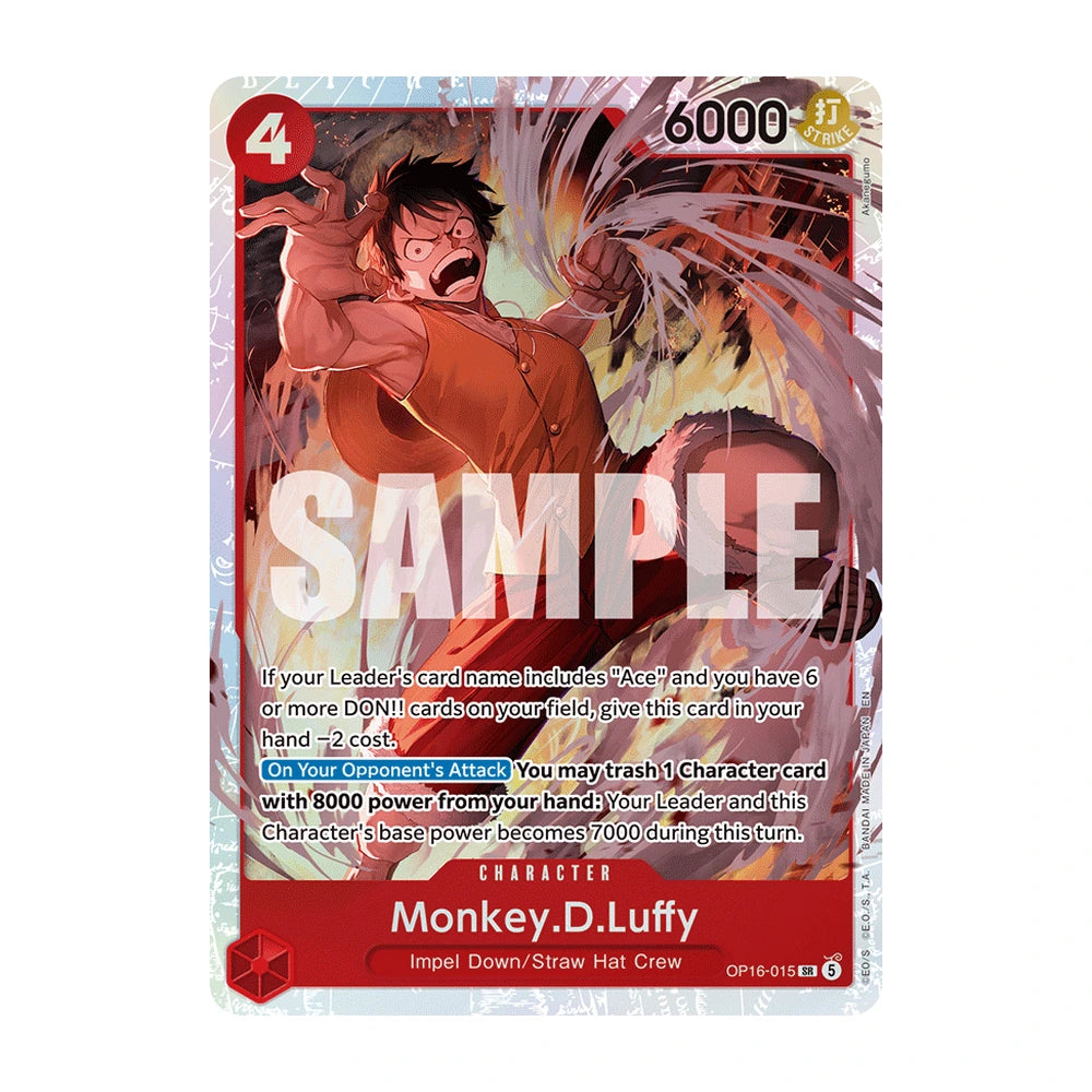 Set Sail Deck Set SD01 Luffy y Ace - Inglés