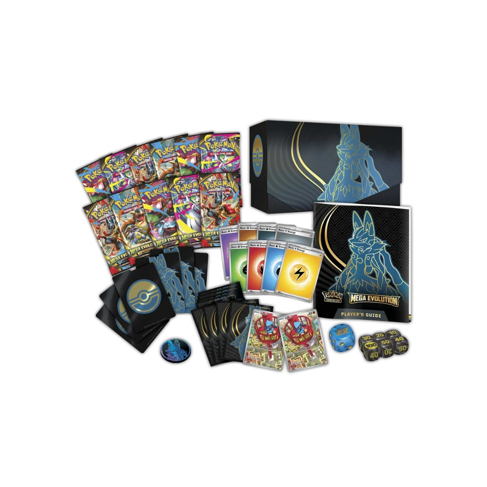 Caja Entrenador de Élite Mega Evolución Lucario SV11 - Español