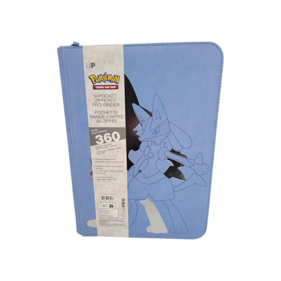 Álbum Ultra PRO Elite Series Lucario 9-Pocket Zippered PRO
