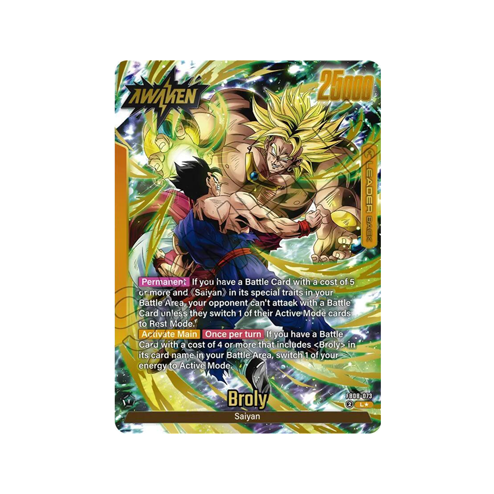 Caja FB08 Saiyan's Pride - Japonés