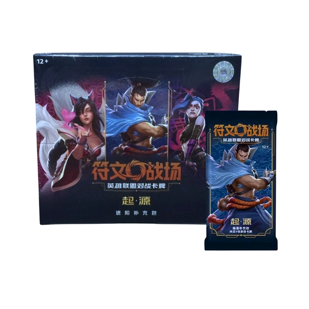 Riftbound Origins Advanced Jumbo Booster Box chino