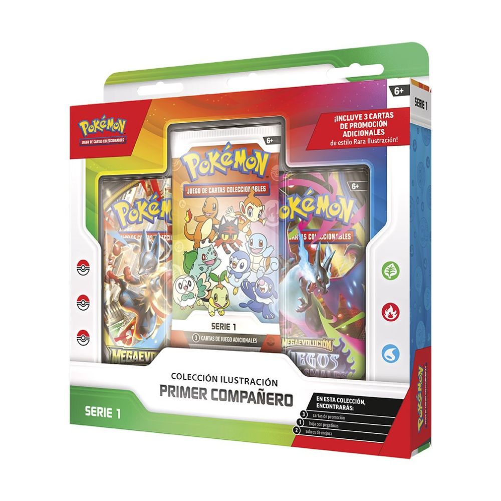 Colección Ilustración Primer Compañero Pokémon - Español