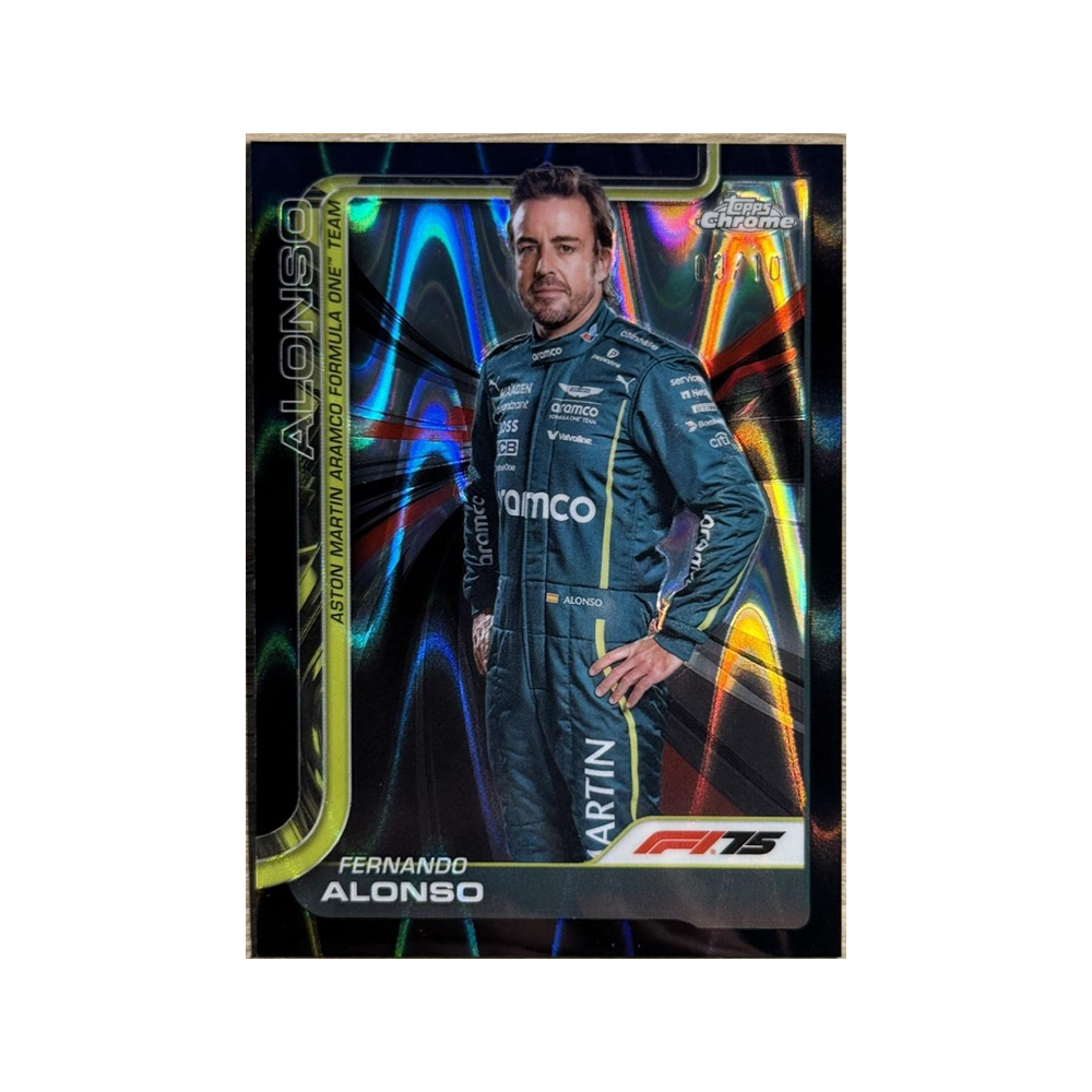 F1 2025 Topps Chrome Value Box