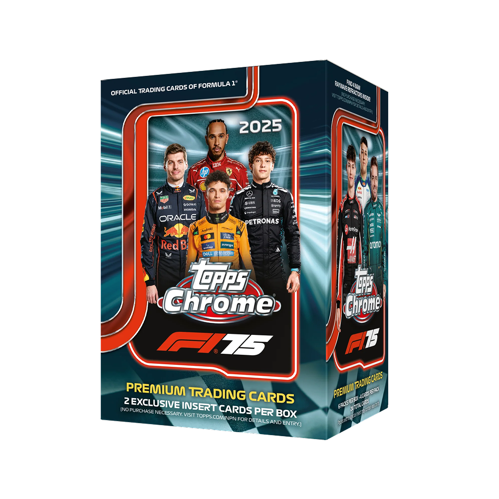 F1 2025 Topps Chrome Value Box